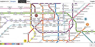 Судлах Бээжингийн метроны газрын зураг