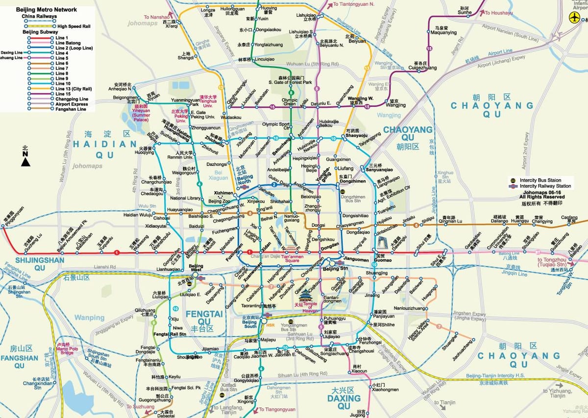 Бээжин mtr газрын зураг