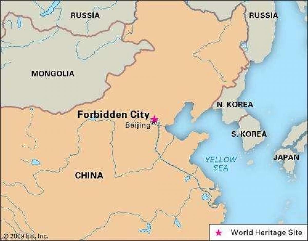 хориотой хот нь Хятадын газрын зураг